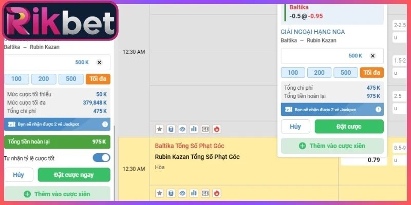 Cách đọc biến động odds khi mức chấp 0.5 thay đổi trước trận