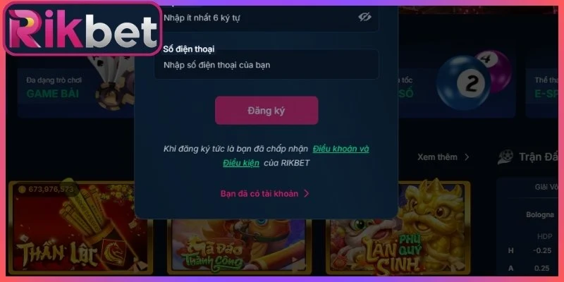 Điều kiện cơ bản cần nắm vững trước khi tạo tài khoản